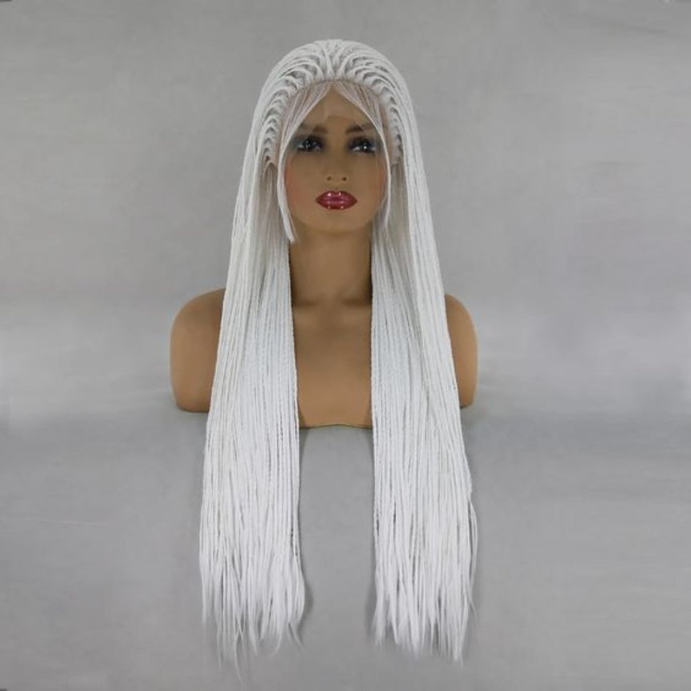 braided wig with lace front